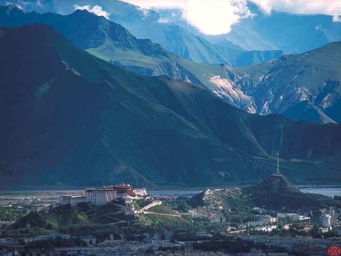 Lhasa and the Potala