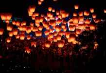 Transporting Wishes at Pingxi Lantern Festival
