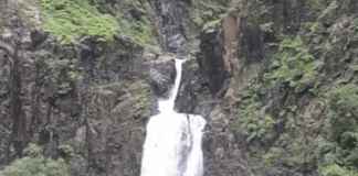 Marleshwar Waterfalls by the Western Ghats in Konkan Maharashtra