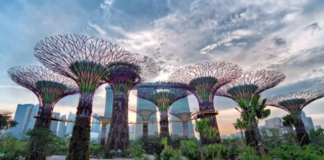 Wonders of the world Gardens by the Bay Singapur