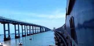 Rameswaram PAMBAN BRIDGE INDIA S LARGEST BRIDGE ON SEA TOUR INDIA