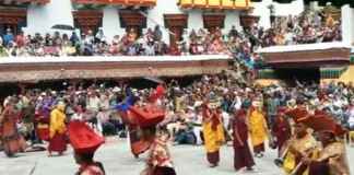 Hemis Monastery Festival Masked Dance Performance